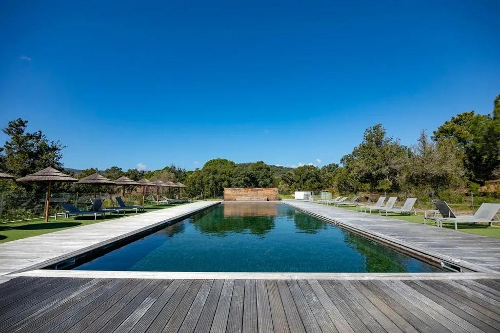 Résidence de vacances à Santa Giulia avec piscine privée